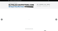 Desktop Screenshot of njpoliceoutfitters.com